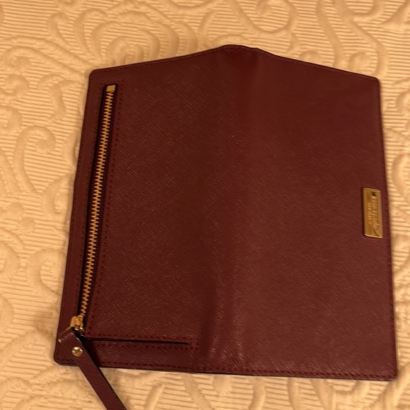 Kate Spade Burgundy Wallet - Picture 4 of 5